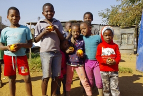 Meeting the Children of Etwatwa