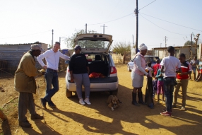 Meeting the Children of Etwatwa