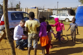 Meeting the Children of Etwatwa