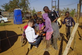 Meeting the Children of Etwatwa