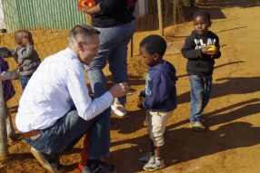 Meeting the Children of Etwatwa