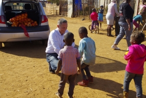 Meeting the Children of Etwatwa