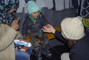 Helping Refugees in North Macedonia