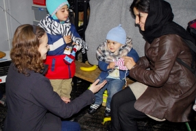 Helping Refugees in North Macedonia