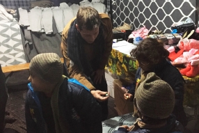 Helping Refugees in North Macedonia