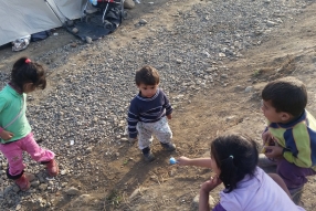 Charity United Refugee Aid in Idomeni, Greece