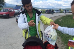 Charity United  Refugee Aid in Idomeni,  Greece