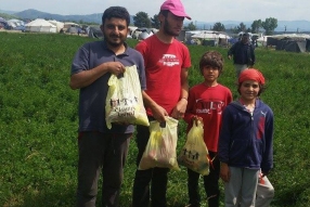 Charity United Refugee Aid in Idomeni,  Greece