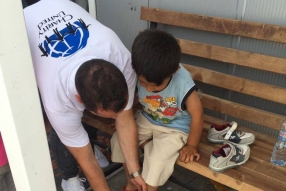 Helping Refugees in North Macedonia