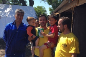 Charity United  Refugee Aid in Idomeni,  Greece