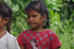 Classes being held at one of the slums in India where Charity United’s educational programs are in operation.