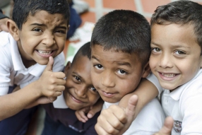 In South America, Charity United has provided food, clothing, shelter, security, and free classes to children affected by the economic crisis in that country. We have also funded and supported teacher training to provide higher-quality education for these children.