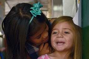 In South America, Charity United has provided food, clothing, shelter, security, and free classes to children affected by the economic crisis in that country. We have also funded and supported teacher training to provide higher-quality education for these children.