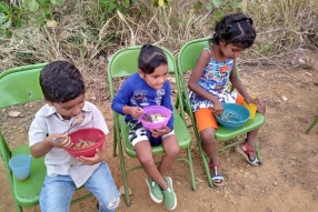 In South America, Charity United has provided food, clothing, shelter, security, and free classes to children affected by the economic crisis in that country. We have also funded and supported teacher training to provide higher-quality education for these children.