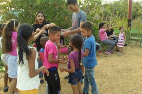 In South America, Charity United has provided food, clothing, shelter, security, and free classes to children affected by the economic crisis in that country. We have also funded and supported teacher training to provide higher-quality education for these children.