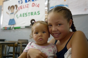 In South America, Charity United has provided food, clothing, shelter, security, and free classes to children affected by the economic crisis in that country. We have also funded and supported teacher training to provide higher-quality education for these children.