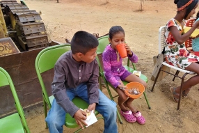 In South America, Charity United has provided food, clothing, shelter, security, and free classes to children affected by the economic crisis in that country. We have also funded and supported teacher training to provide higher-quality education for these children.