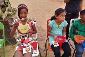 In South America, Charity United has provided food, clothing, shelter, security, and free classes to children affected by the economic crisis in that country. We have also funded and supported teacher training to provide higher-quality education for these children.
