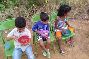 In South America, Charity United has provided food, clothing, shelter, security, and free classes to children affected by the economic crisis in that country. We have also funded and supported teacher training to provide higher-quality education for these children.