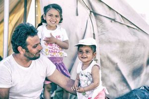 Refugee Family