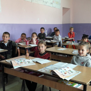 Albanian Village School Children