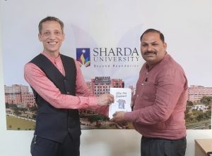 At Sharda University in Delhi, India, in April 2020